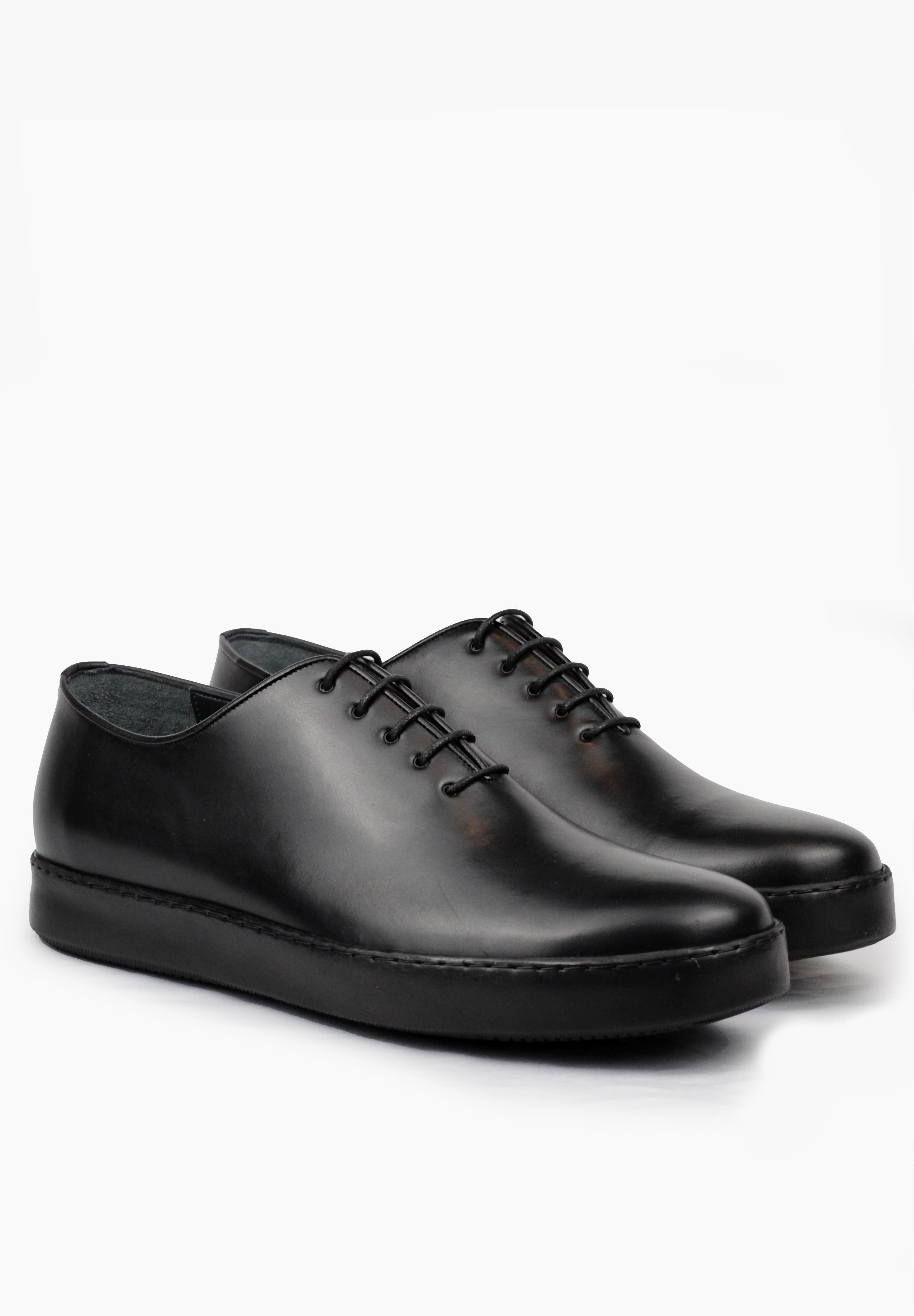 Zen Wholecut Oxford Sneaker Black Black / 13 Zen Wholecut Oxford Sneaker Black Black / 13