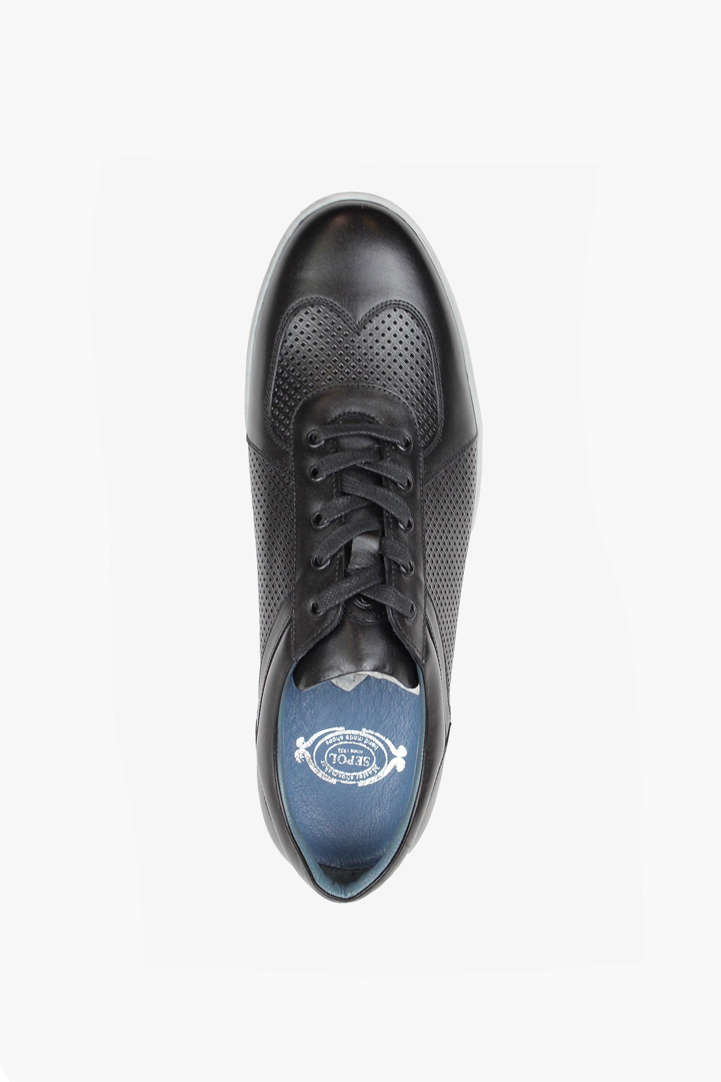 Downtown Sneaker Black - SEPOL Shoes