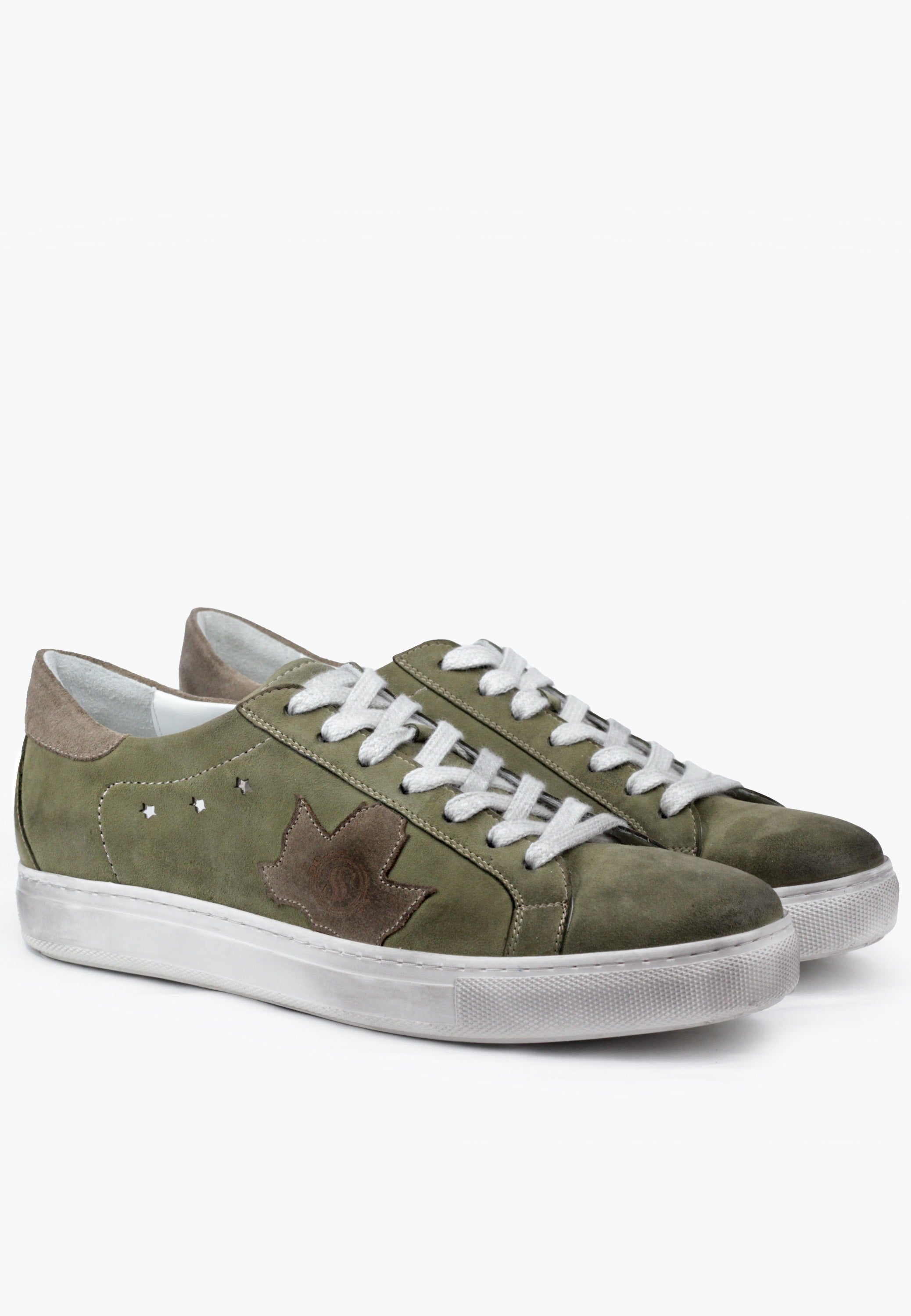 Ese-Fresh Green Suede