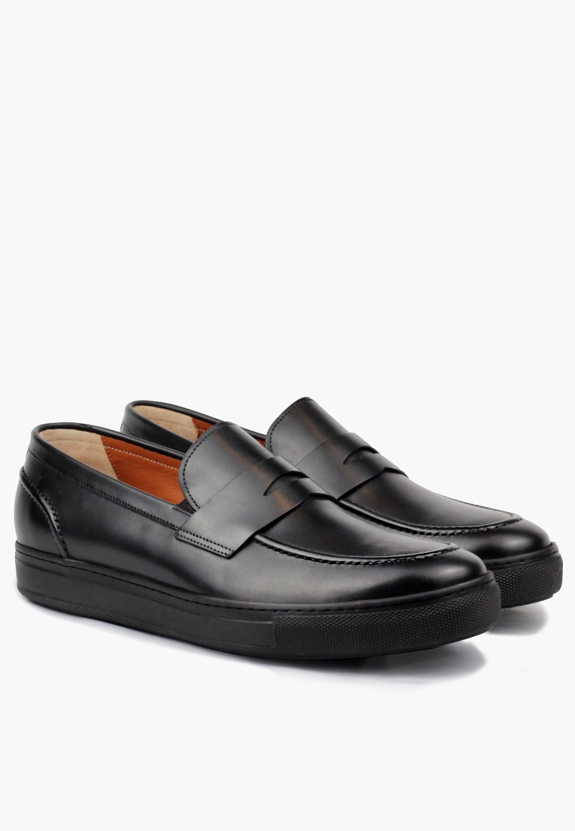 Luxe Penny Loafer Black