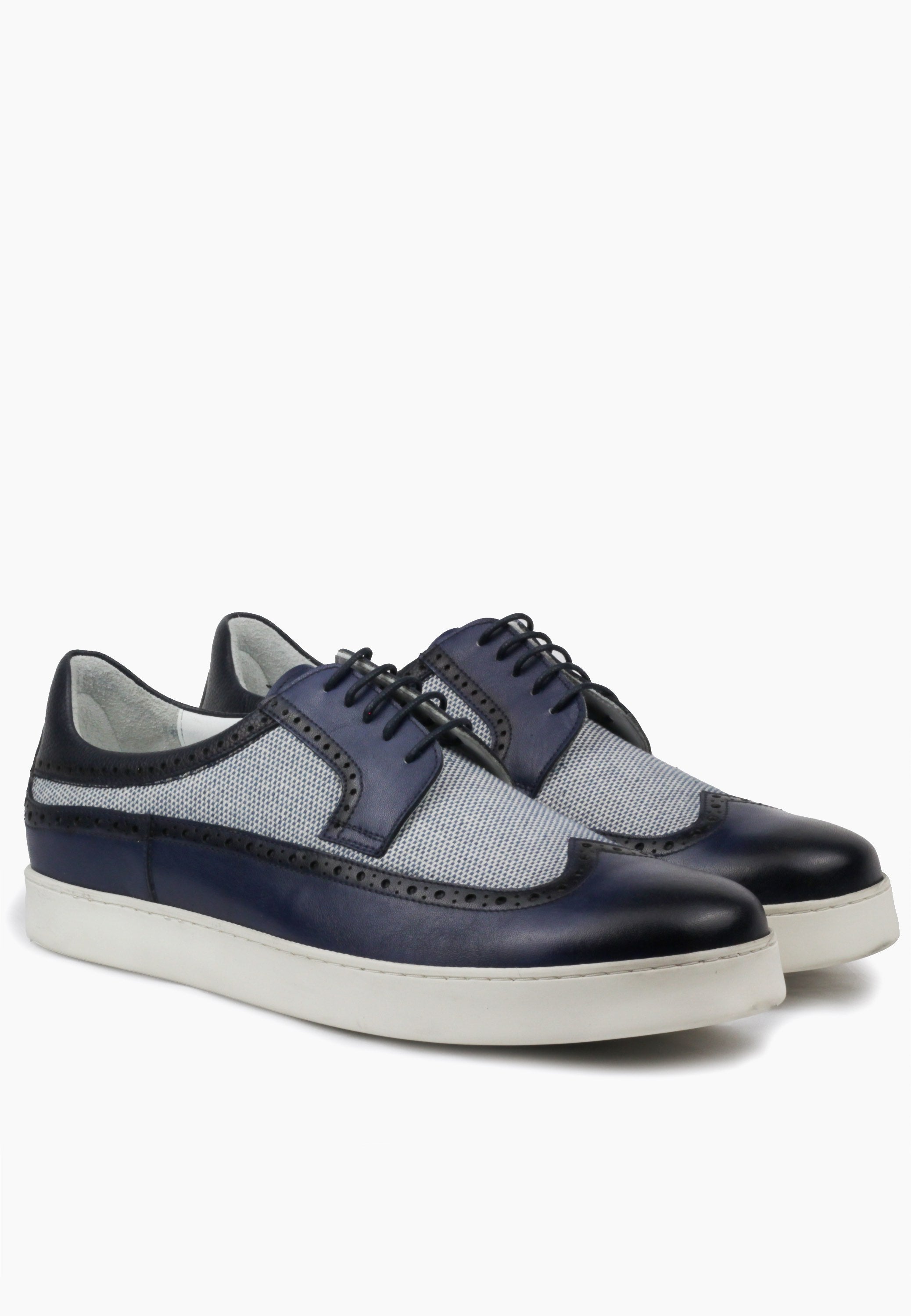Florence Brogue Sneaker Navy