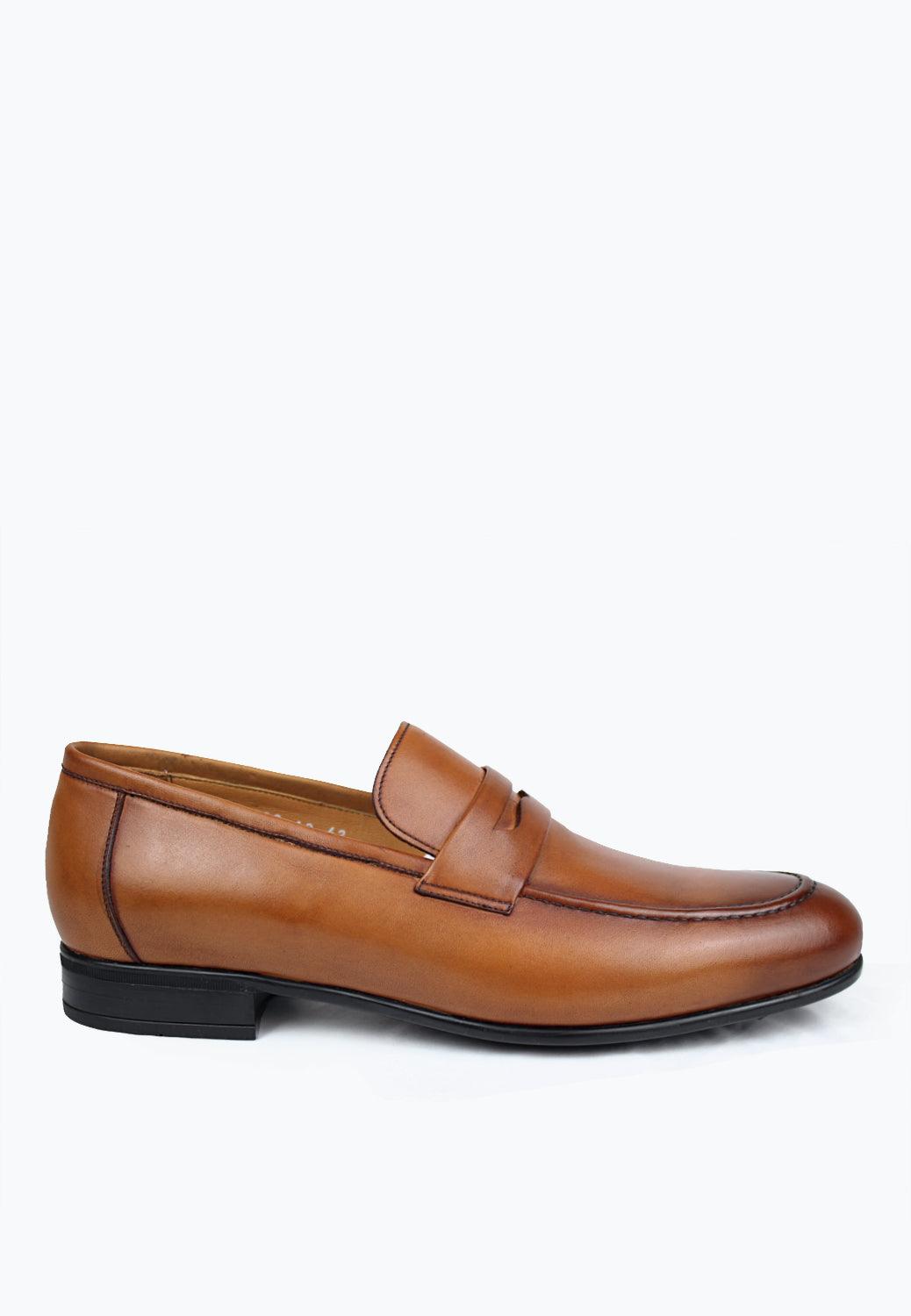 Wall Street Loafer Cognac - SEPOL Shoes