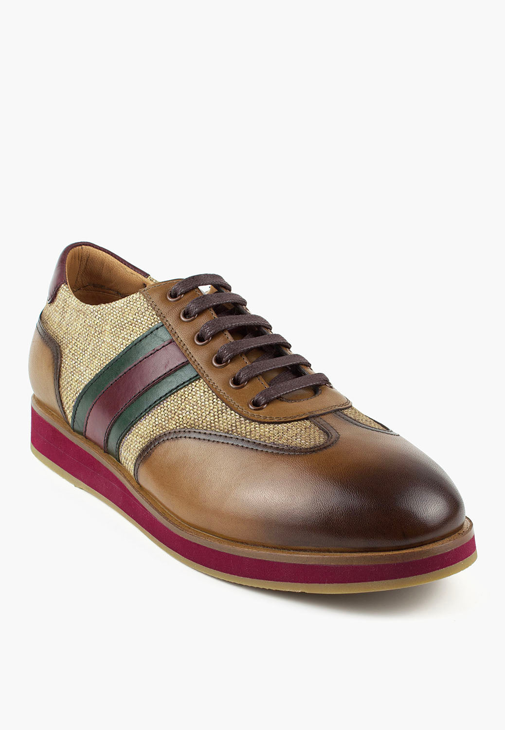 Austin Leather Sneaker Tan