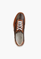 Attraente Sneaker Cognac - SEPOL Shoes