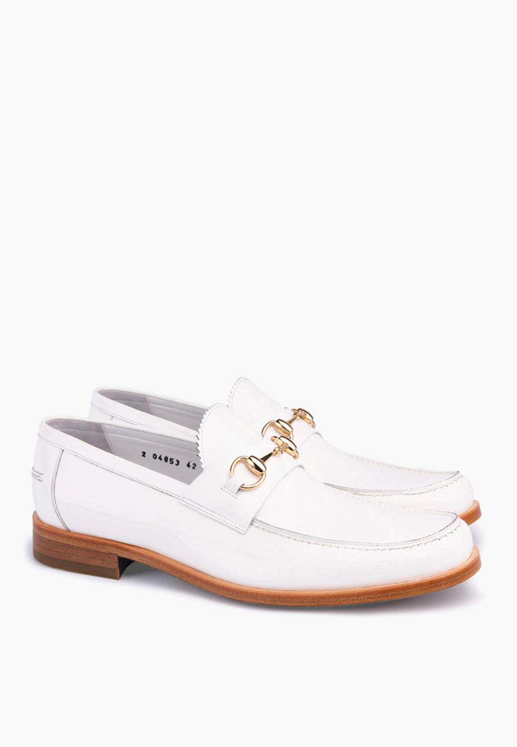 Ceremony Loafer White - SEPOL Shoes