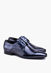 Chic Lace Up Grey-Navy - SEPOL Shoes