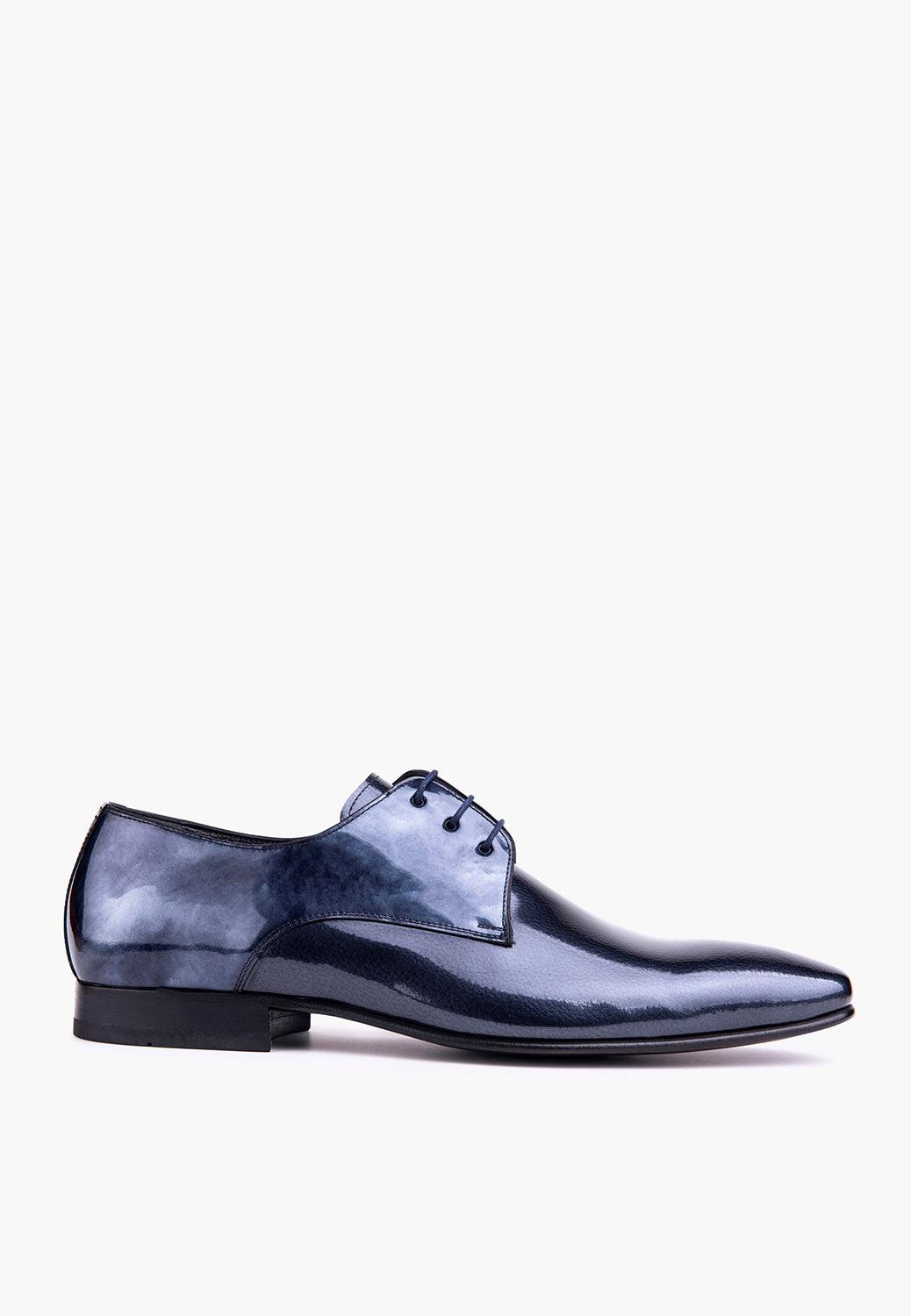 Chic Lace Up Grey-Navy - SEPOL Shoes