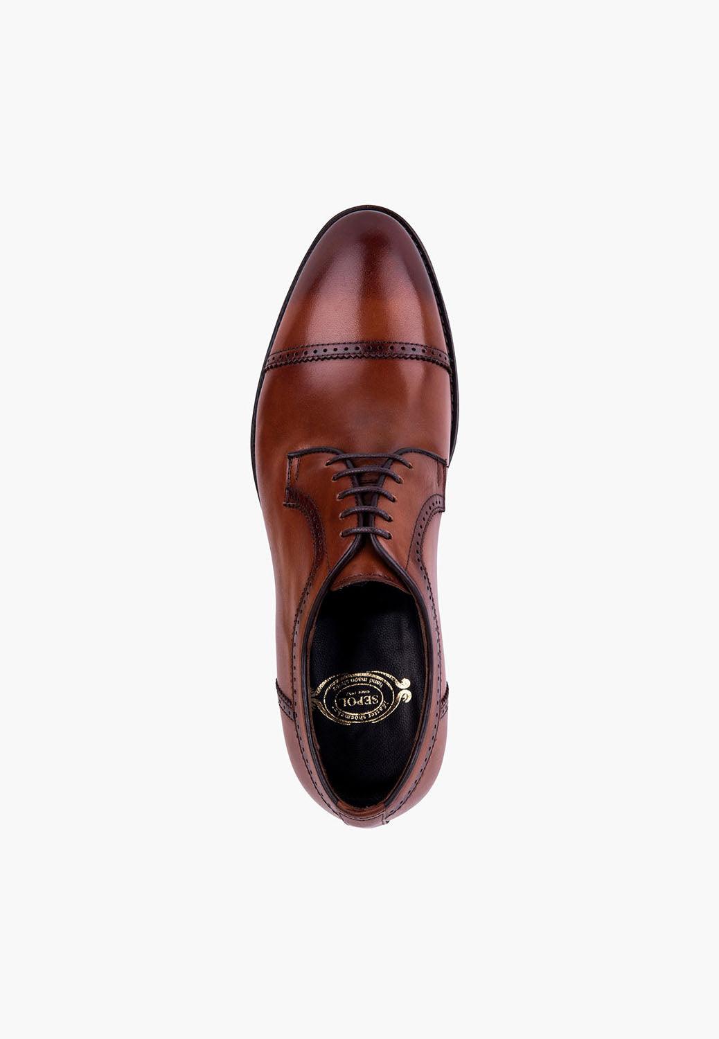 Claremont Derby Cognac - SEPOL Shoes