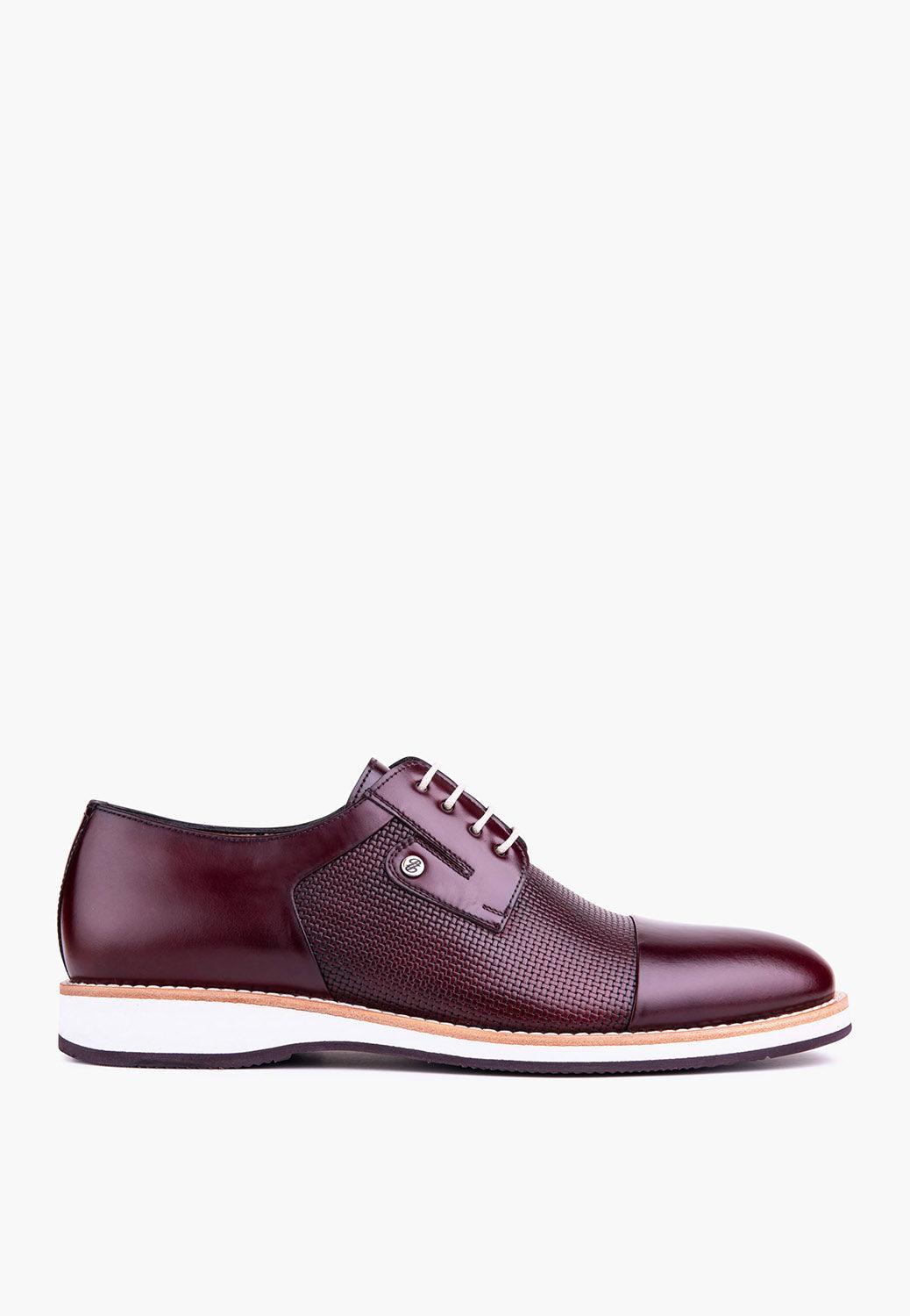 Clemente Lace Up Burgundy - SEPOL Shoes