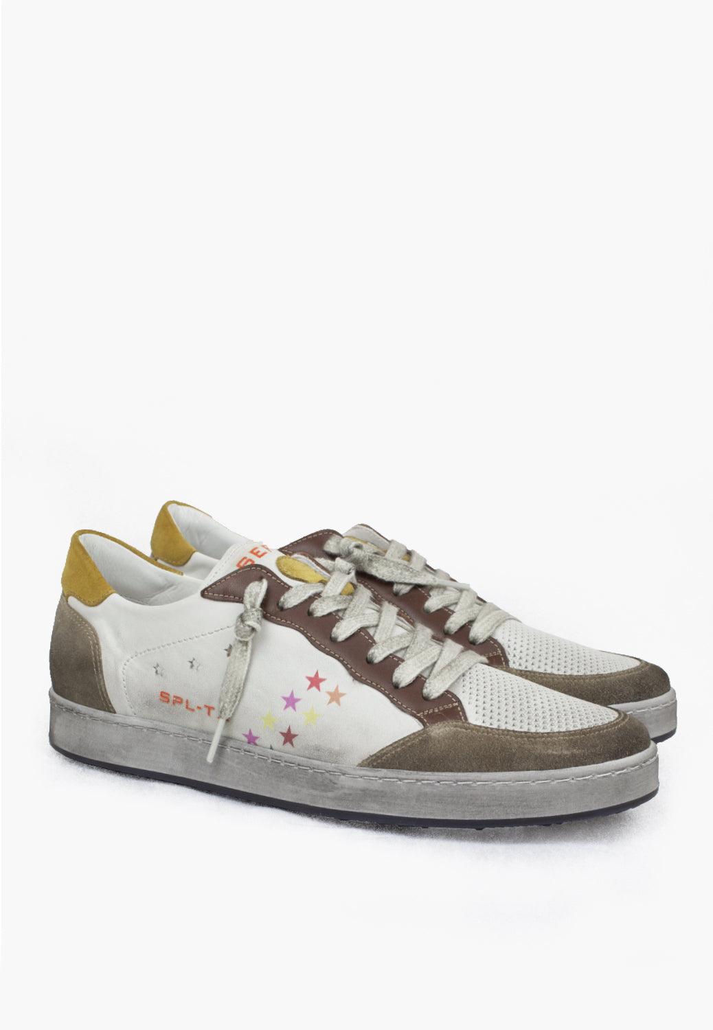 Constantinople Sneaker White Tan - SEPOL Shoes