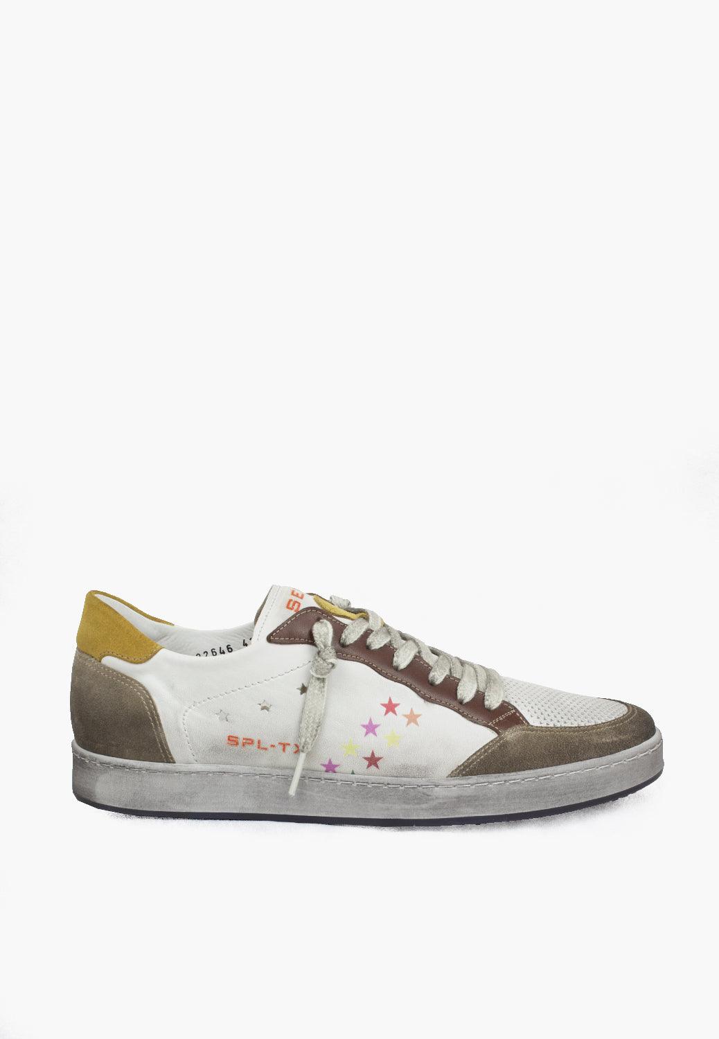 Constantinople Sneaker White Tan - SEPOL Shoes