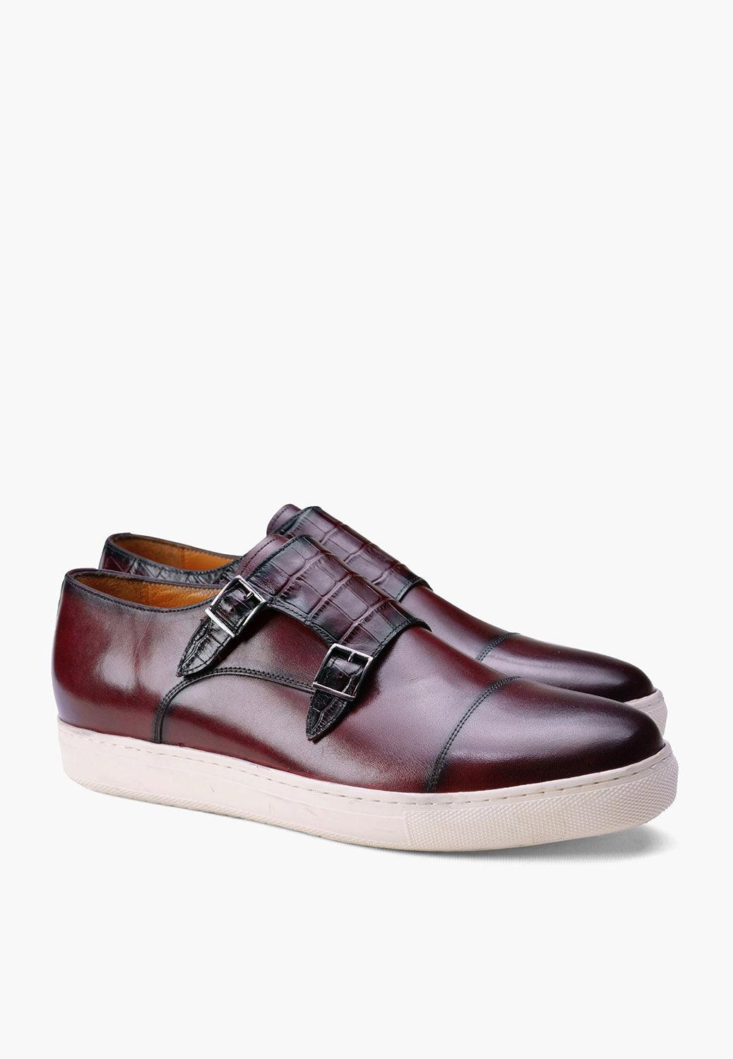 DC Monk Sneaker Burgundy - SEPOL Shoes