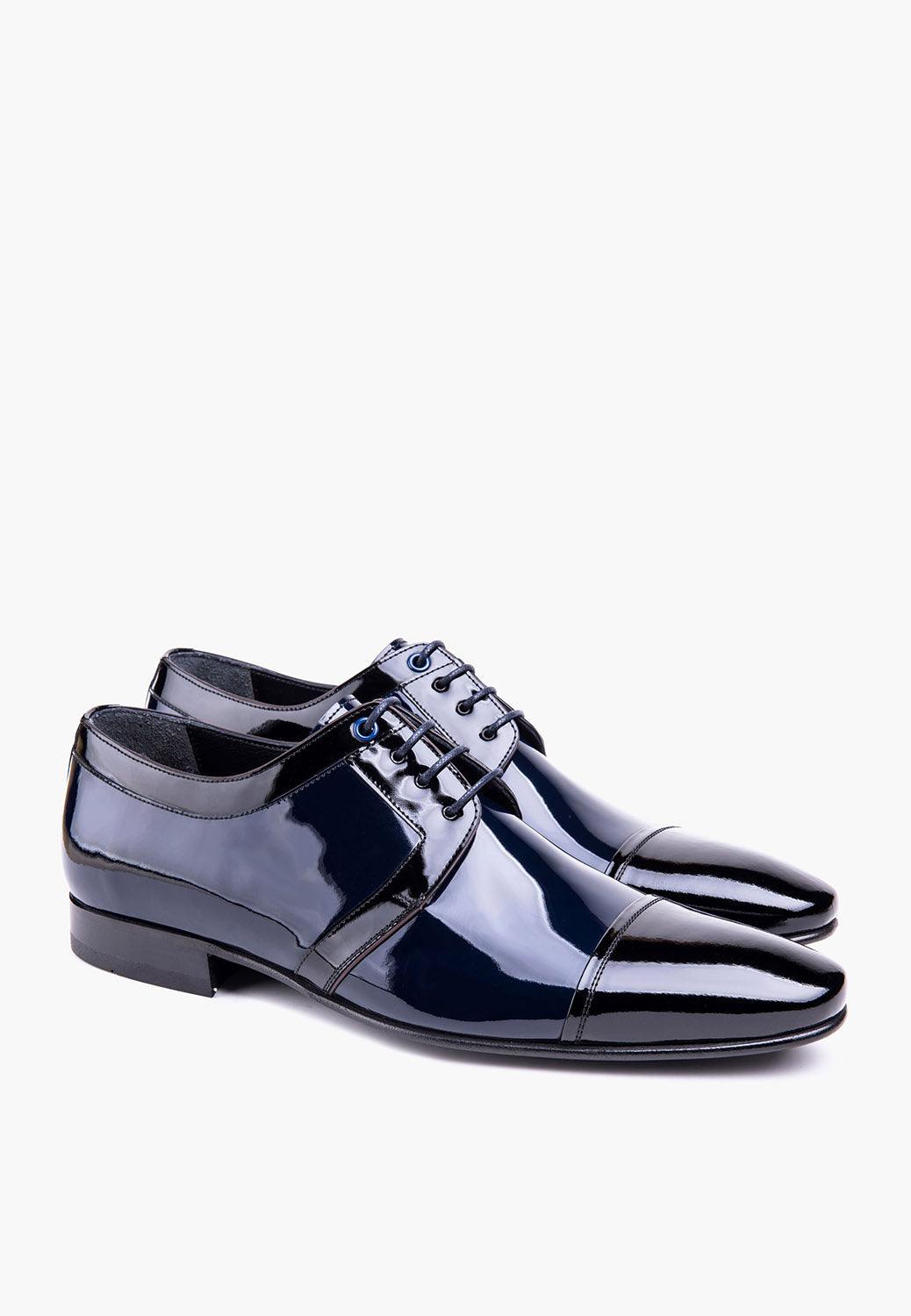 Elegance Lace Up Navy-Black - SEPOL Shoes