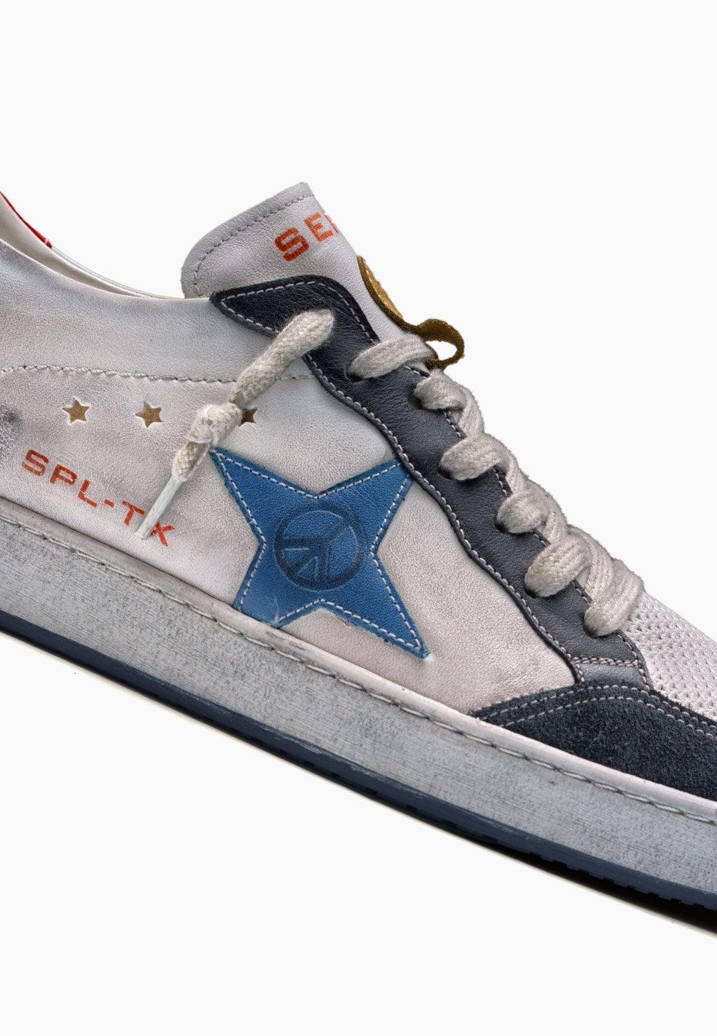 Ese-Fresh White Blue - SEPOL Shoes display picture 2