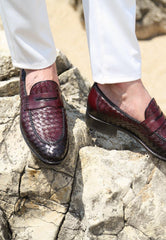 Miami Loafer Burgundy - SEPOL Shoes