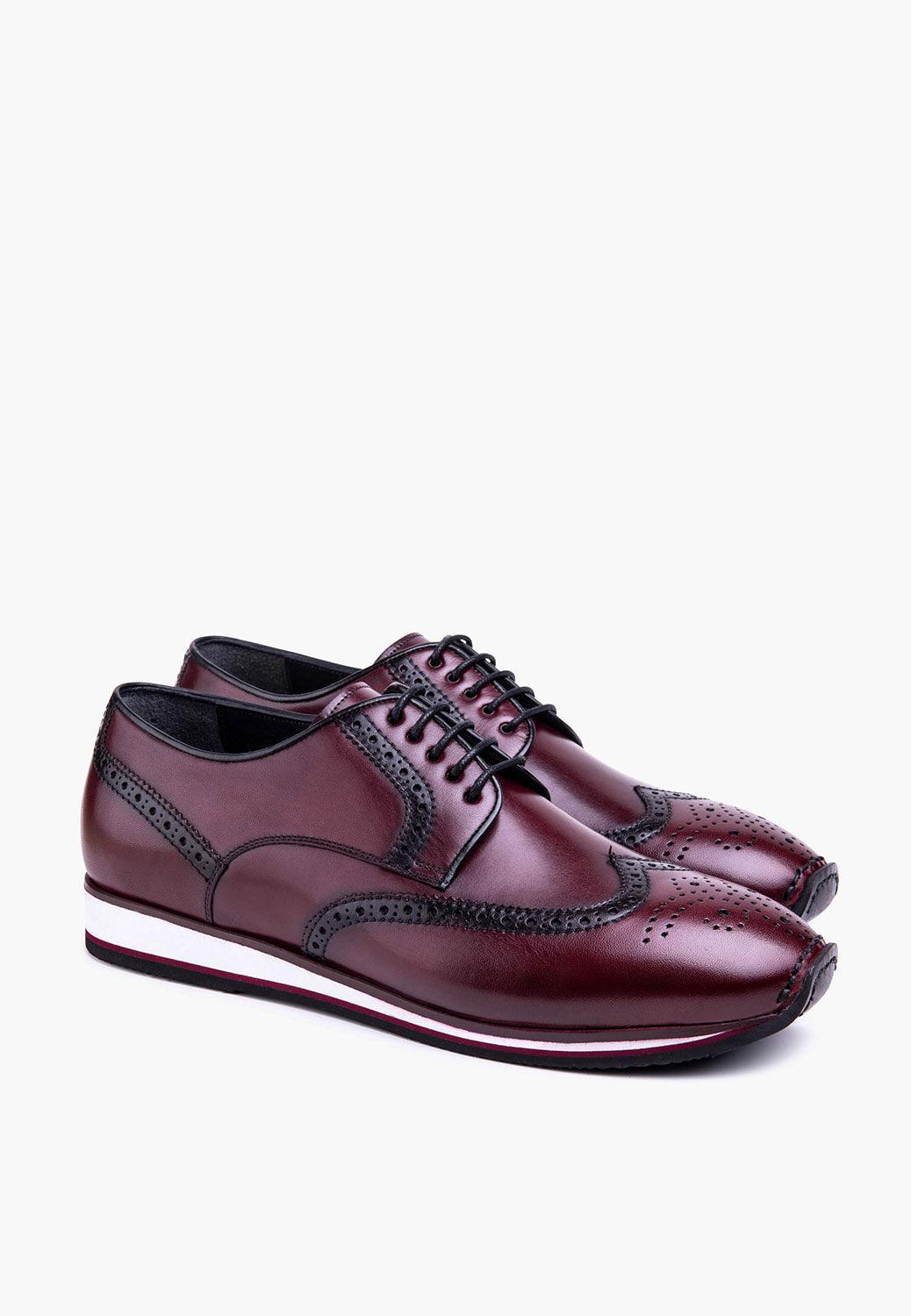 Milan Sneaker Burgundy - SEPOL Shoes