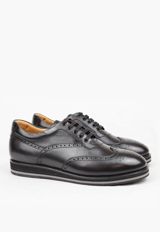 Oxford Sneaker Black - SEPOL Shoes 2076