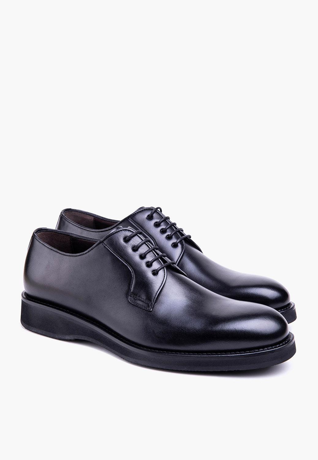 San Diego Lace Up Black - SEPOL Shoes
