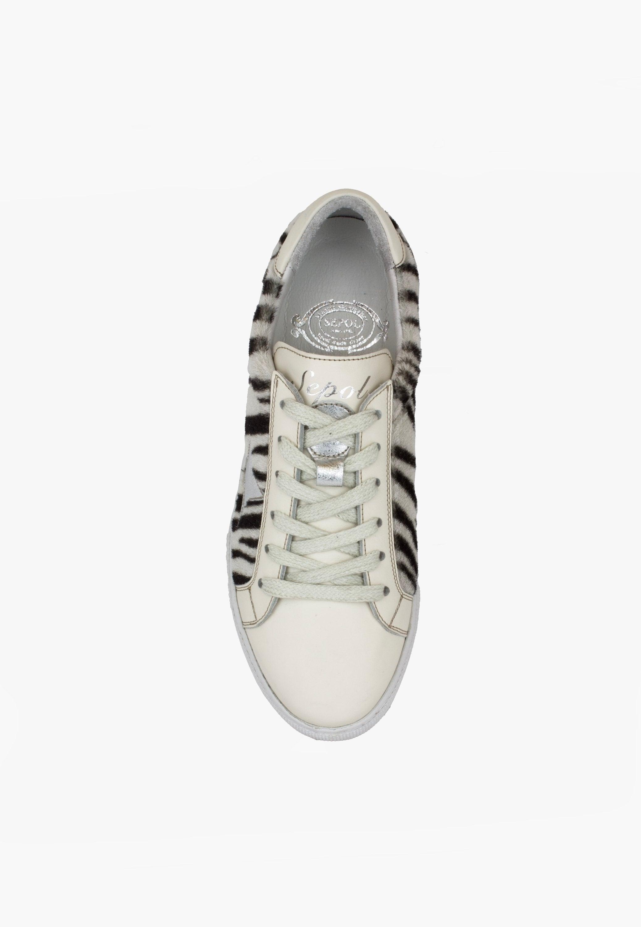 Star Sneaker Zebra - SEPOL Shoes