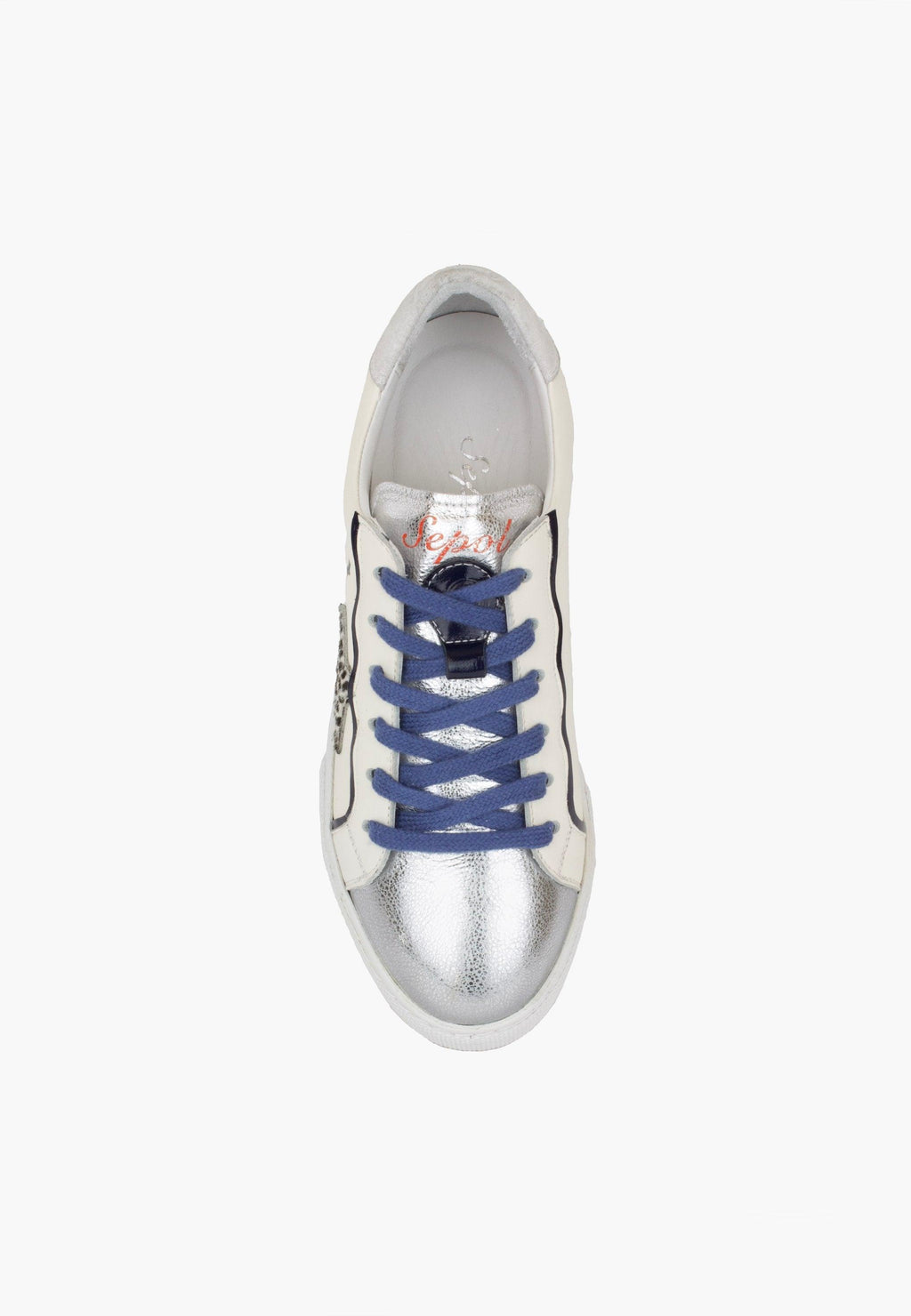 Stardom White Navy - SEPOL Shoes