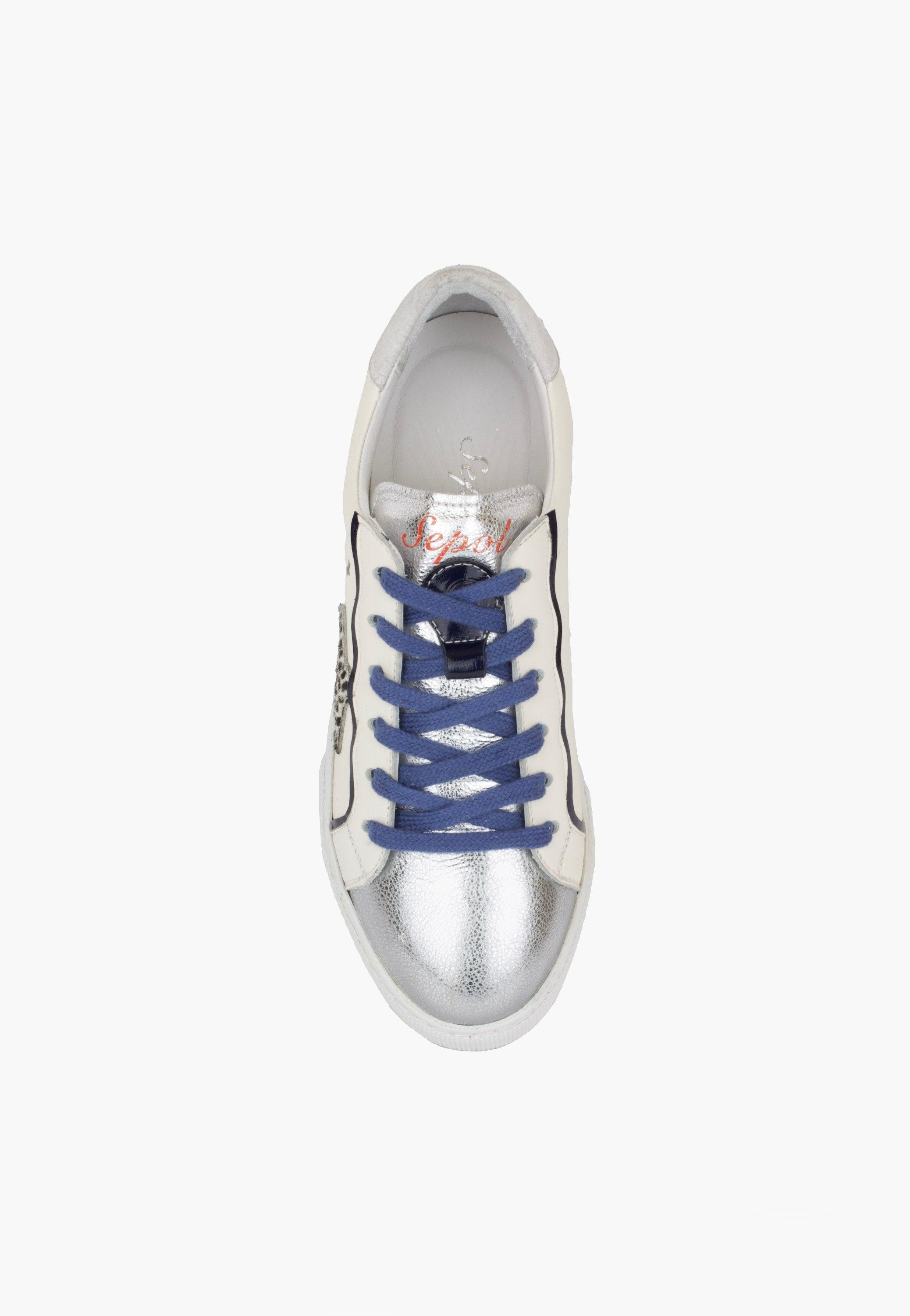 Stardom White Navy - SEPOL Shoes