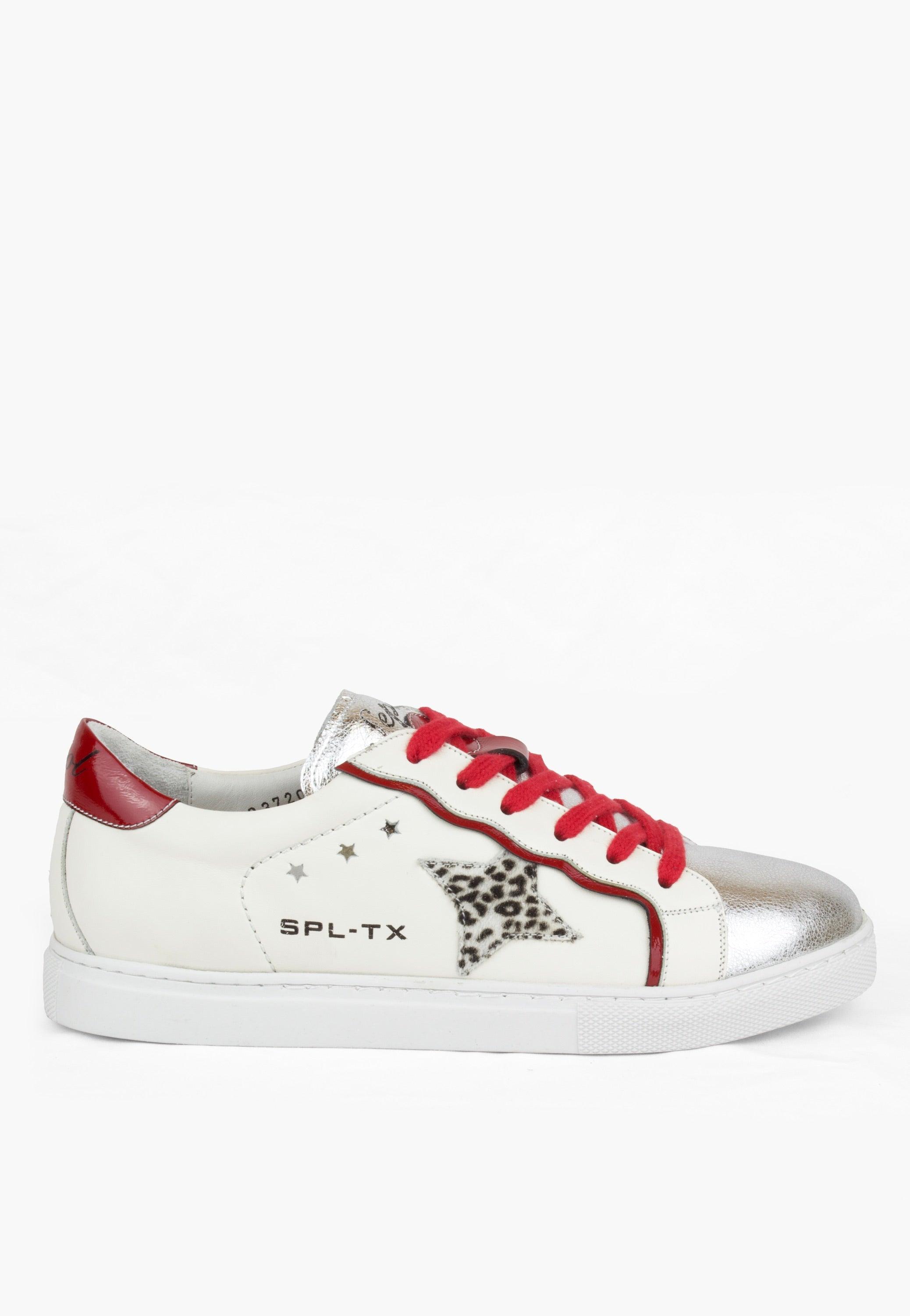 Stardom White Red - SEPOL Shoes