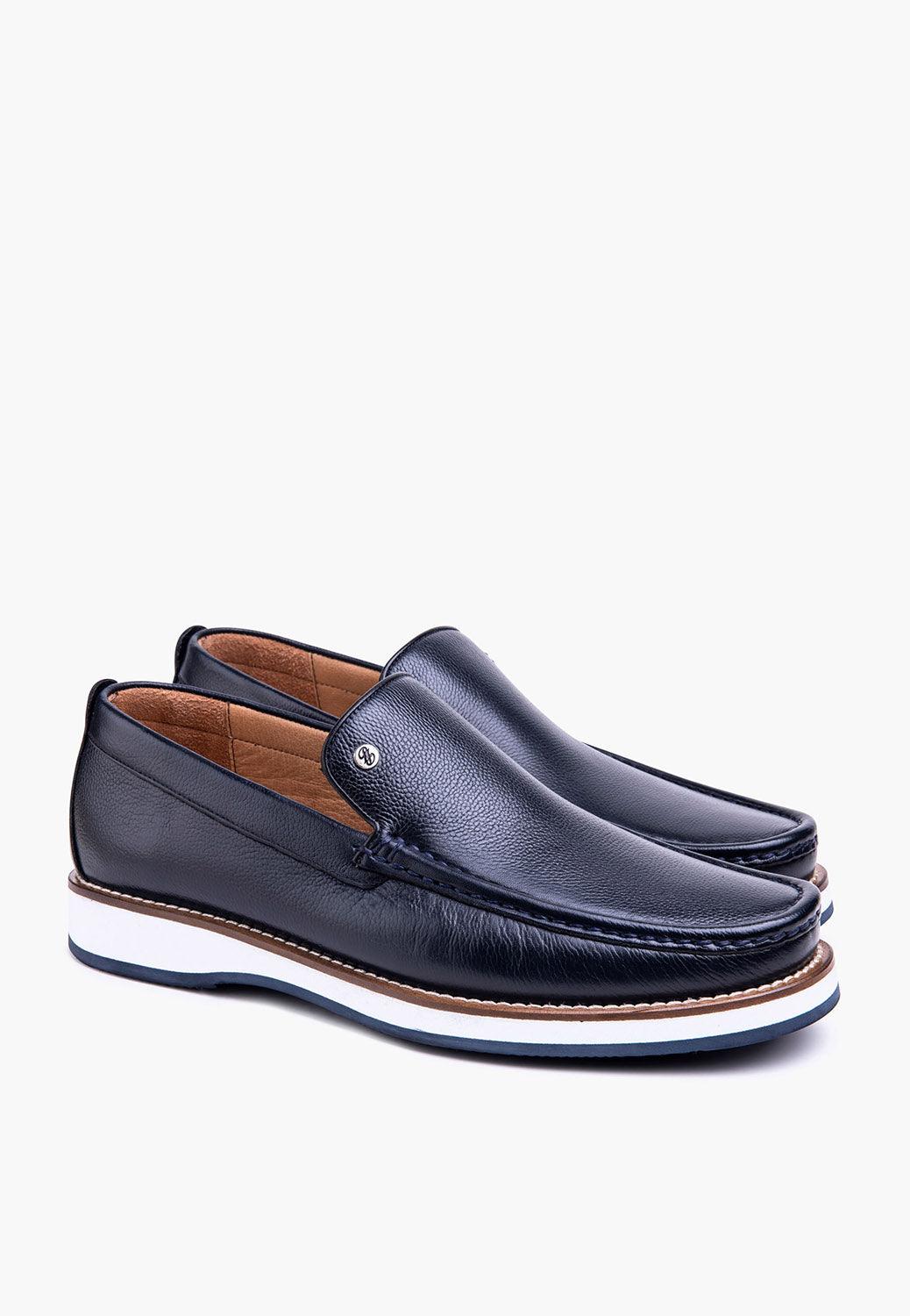 Voyage Loafer Navy - SEPOL Shoes